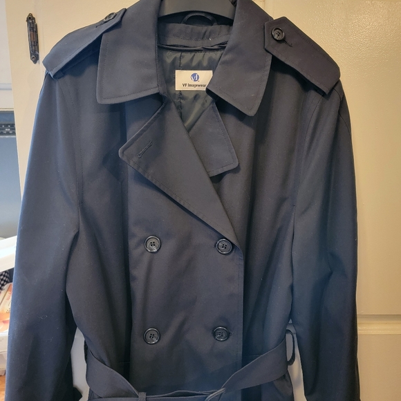 VF imagewear Ladies Navy  NWT trench coat - Picture 2 of 10